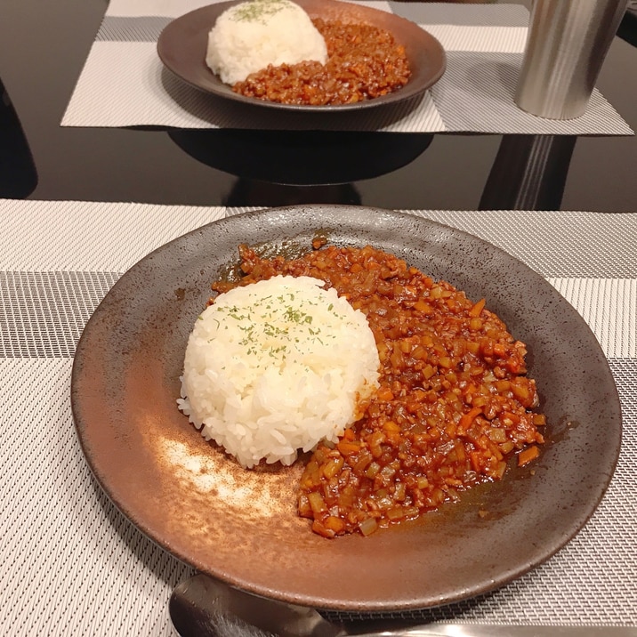 カフェ風！キーマカレー